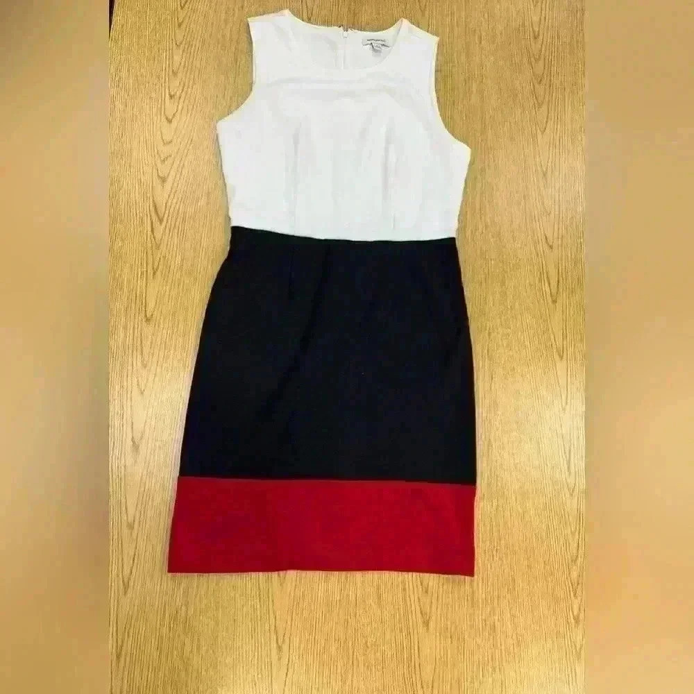 Banana Republic Color Block Sleeveless Dress Size 6